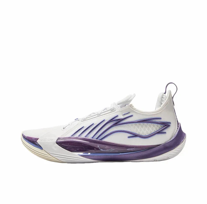 Li-Ning Sonic 13 "White Purple" Basketball Shoes