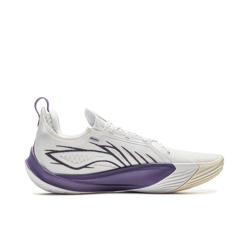 Li-Ning Sonic 13 "White Purple" Basketball Shoes