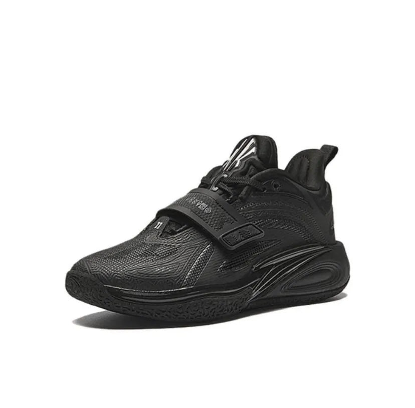 (GS) Anta KAI 1 'Yin' Triple Black Kids Basketball Shoes