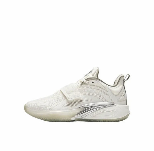 (GS) Anta KAI 1 'Yang' Triple White Kids Basketball Shoes