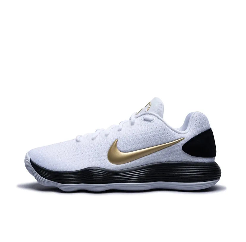 Nike Hyperdunk 2017 Low EP ‘White Metallic Gold Black’ Basketball Shoes