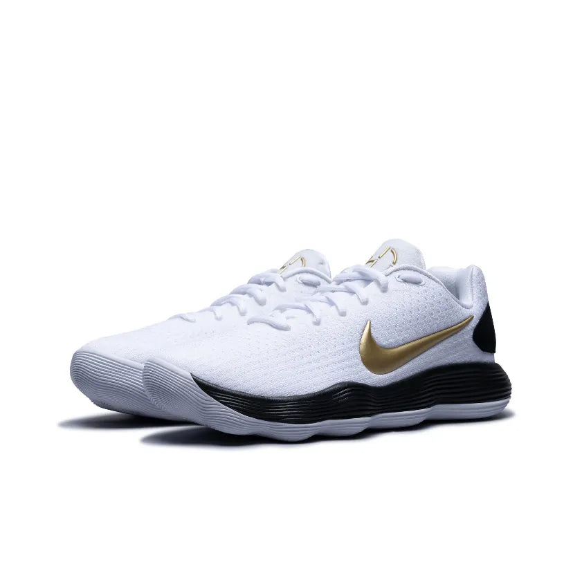 Nike Hyperdunk 2017 Low EP ‘White Metallic Gold Black’ Basketball Shoes