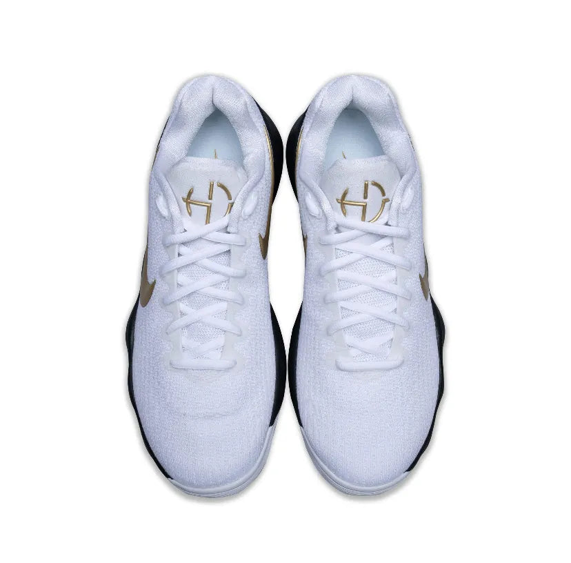 Nike Hyperdunk 2017 Low EP ‘White Metallic Gold Black’ Basketball Shoes