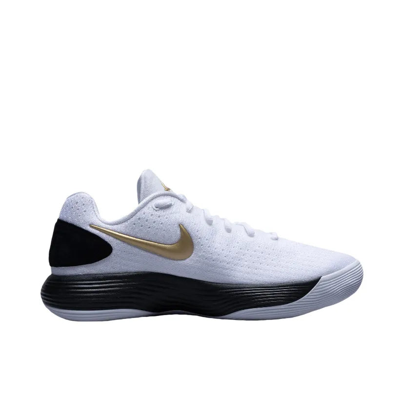 Nike Hyperdunk 2017 Low EP ‘White Metallic Gold Black’ Basketball Shoes