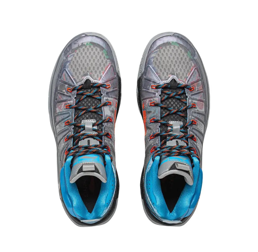 Li-Ning Jie'Ao 2 High 'Shark Grey Black' Basketball Shoes