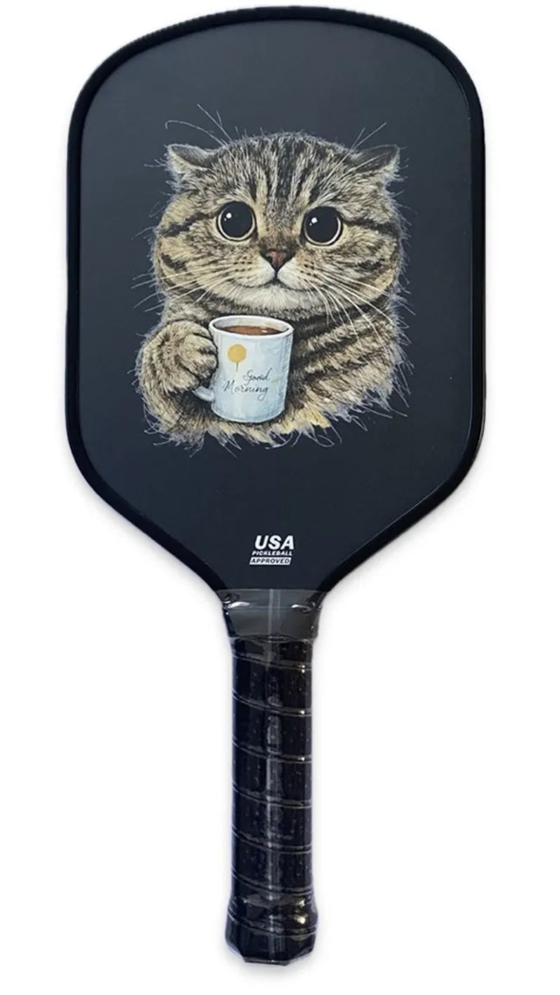 Morning Brew Cat 16mm T700 Carbon Fibre Pickleball Paddle