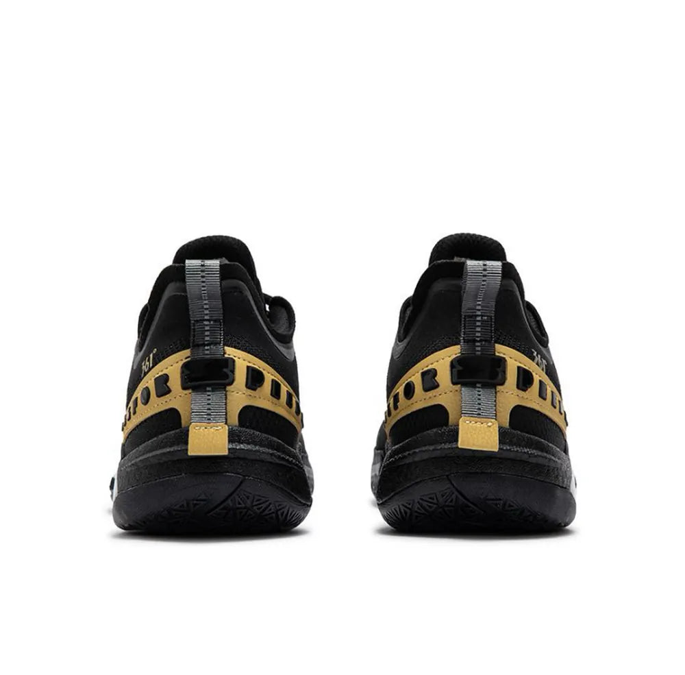 361 Degrees Big3 5.0 Quick Pro ‘Black Gold’ Basketball Shoes