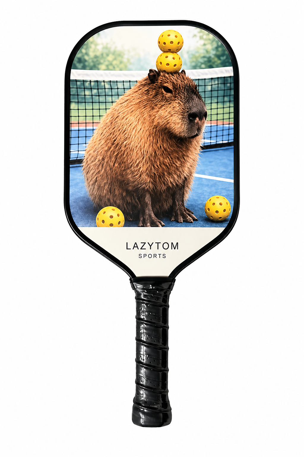 Chill Court Capybara 16mm PP Core Carbon Fibre Pickleball Paddle (NZ stock)