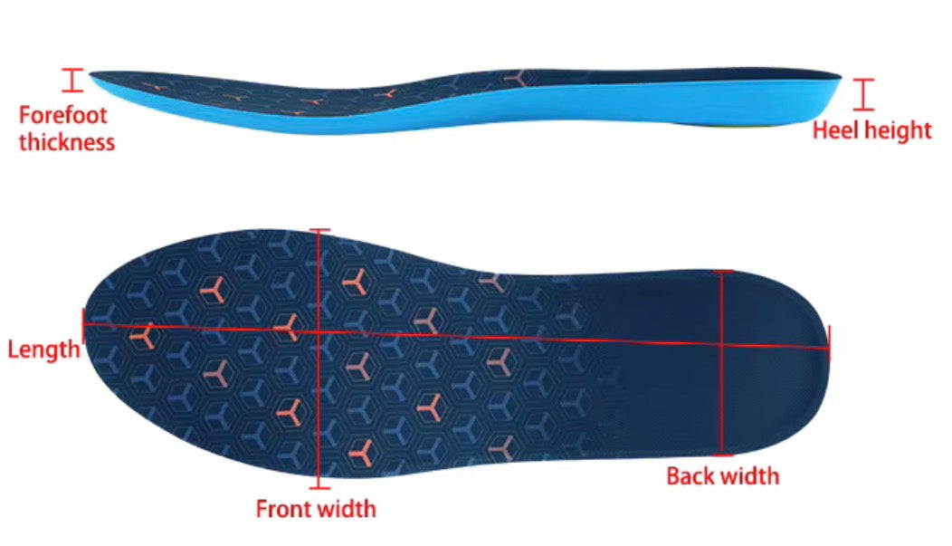 Carbon Fibre Shock Absorption Insoles