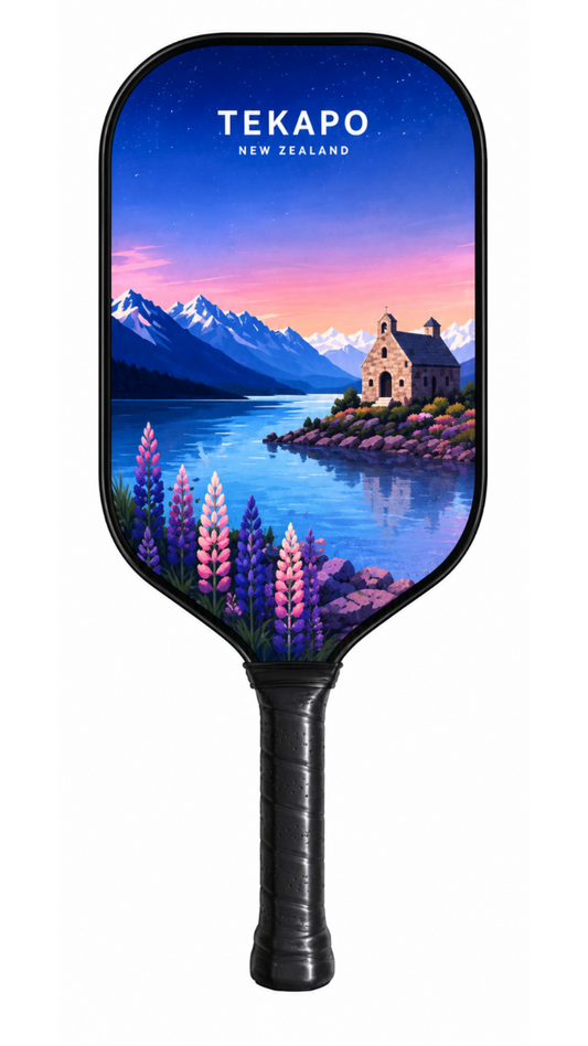 Tekapo – Stars & Reflections Pickleball Paddle