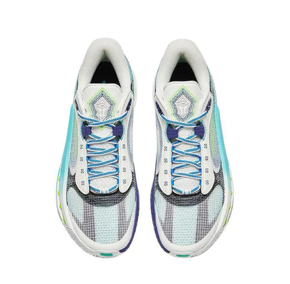 Anta Shockwave 6 ‘White Blue’ Basketball Shoes