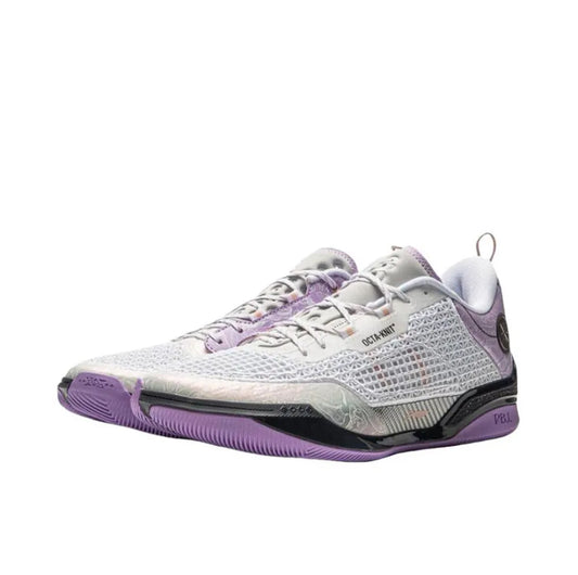 Li-Ning Way of Wade 808 4 Ultra 'White Purple' Basketball Shoes