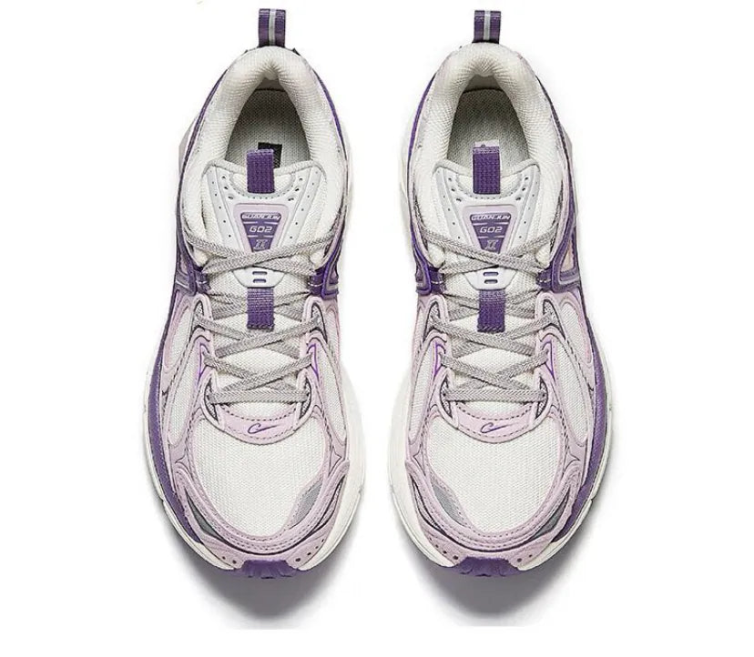 ANTA GUANJUN AG-GO 2.2 'White Purple' Women's Lifestyle Sneakers