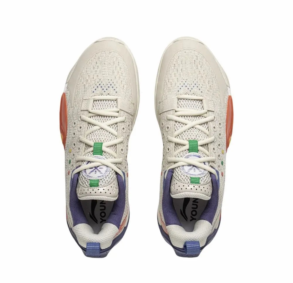 (GS) Li-Ning Wade All-City 13 "Grey" Kids Basketball Shoes