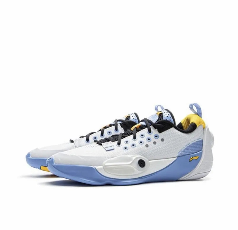 (GS) Li-Ning Wade All-City 13 "White Blue" Kids Basketball Shoes