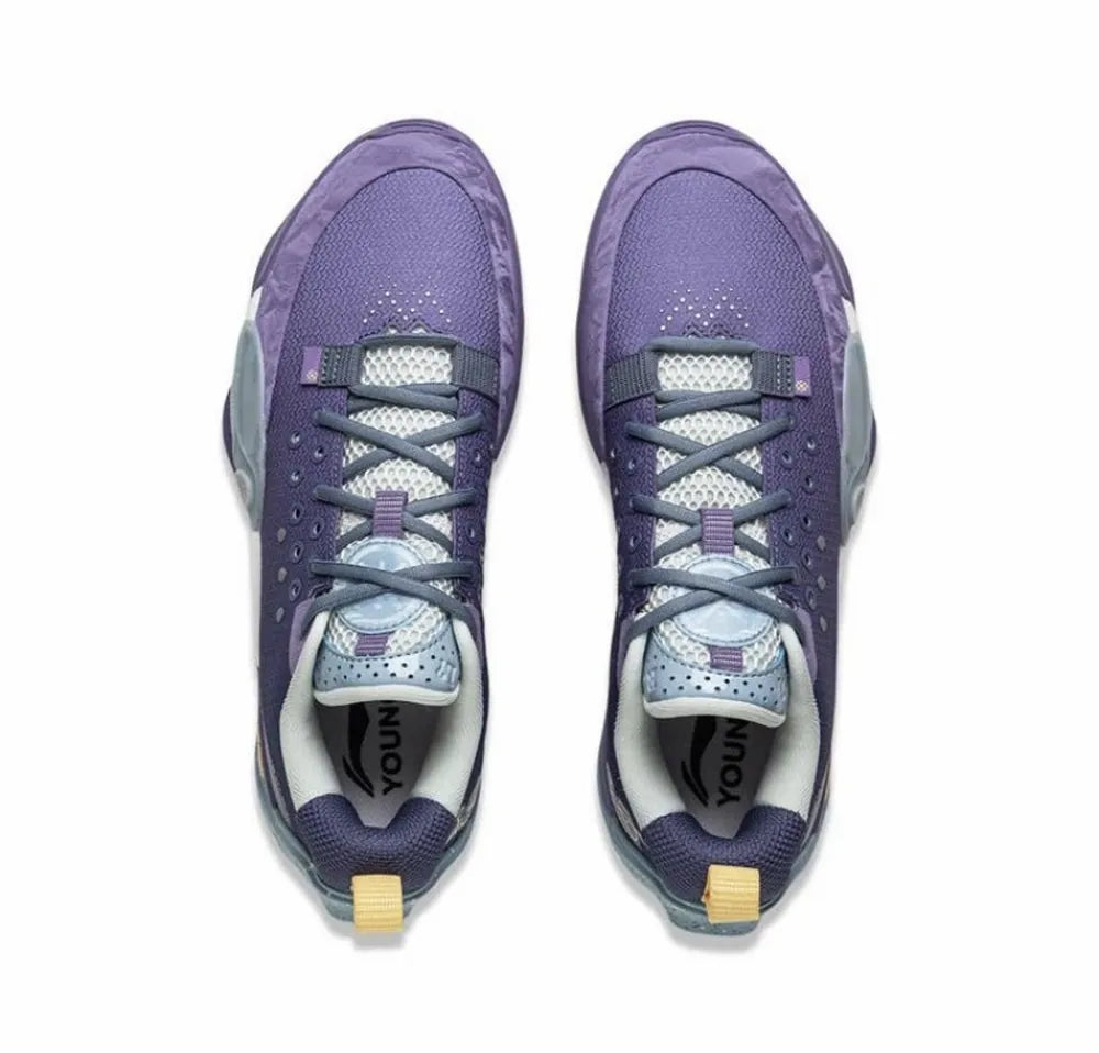 (GS) Li-Ning Wade All-City 13 "風鈴パープル" キッズ バスケットボールシューズ